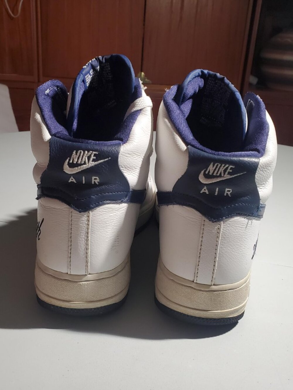 Nike 2002 Air Force One 20th Anniversary Hi Tops Sz 11 Men's - Picture 6 of 16
